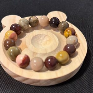 Mookaite Beaded Bracelet